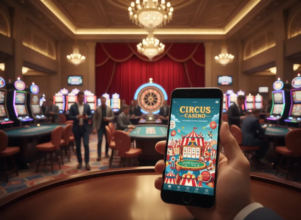 Circus casino app voor mobiel gokken onderweg