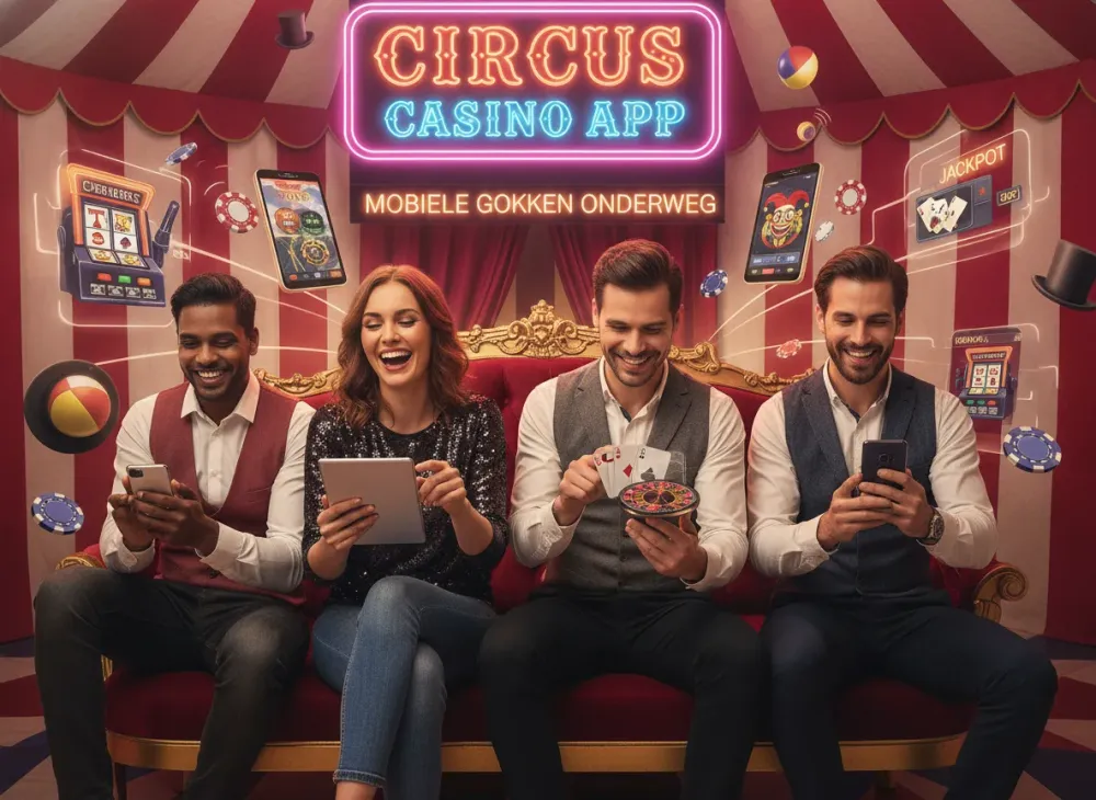 Circus casino app voor mobiel gokken onderweg