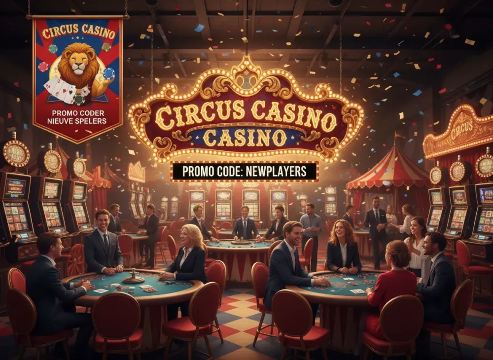 Circus casino promo code voor nieuwe spelers