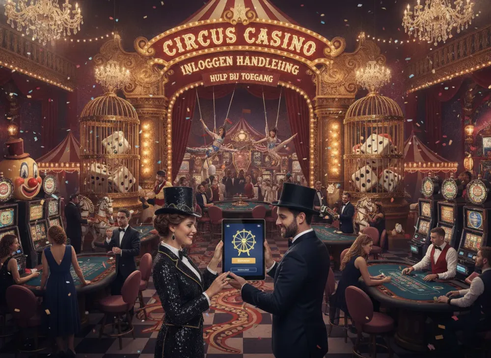 Circus casino inloggen handleiding en hulp bij toegang